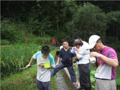 Field Mosquito Larvae collecting Activity in Anhui, China